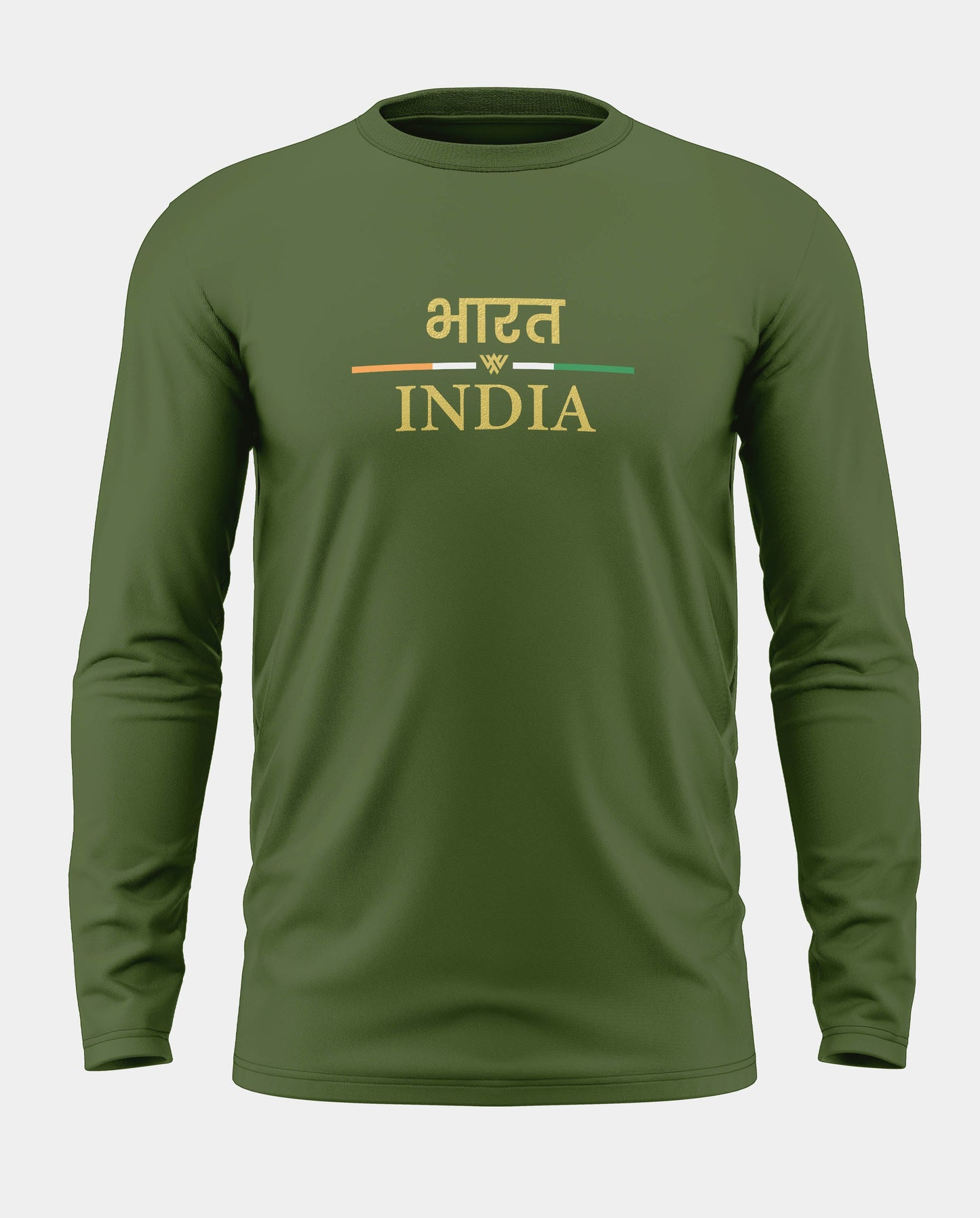 Bharat India Pride Cotton Full Sleeve T-shirt