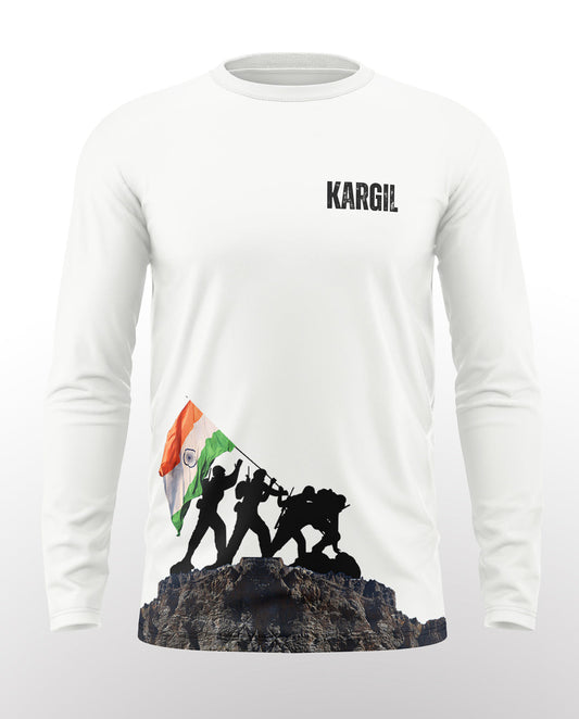 Kargil hill Cotton Full Sleeve T-shirt