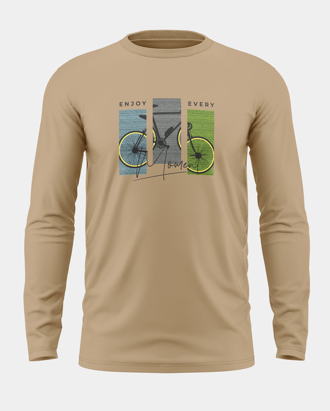 Enjoy Every Moment Cotton Full Sleeve T-shirt