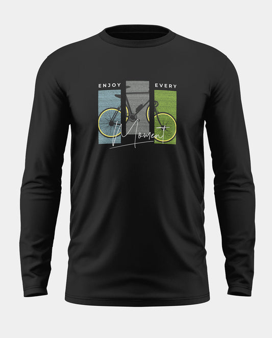 Enjoy Every Moment Cotton Full Sleeve T-shirt