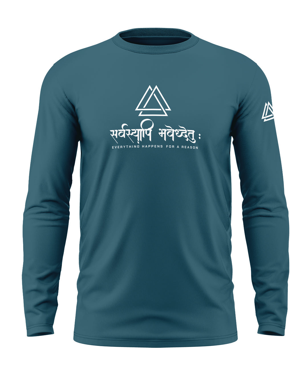 Everything Happens For A Reason Cotton Full Sleeve T-shirt