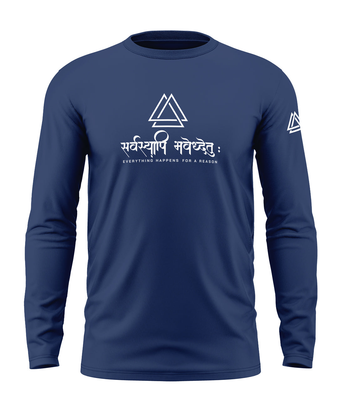 Everything Happens For A Reason Cotton Full Sleeve T-shirt