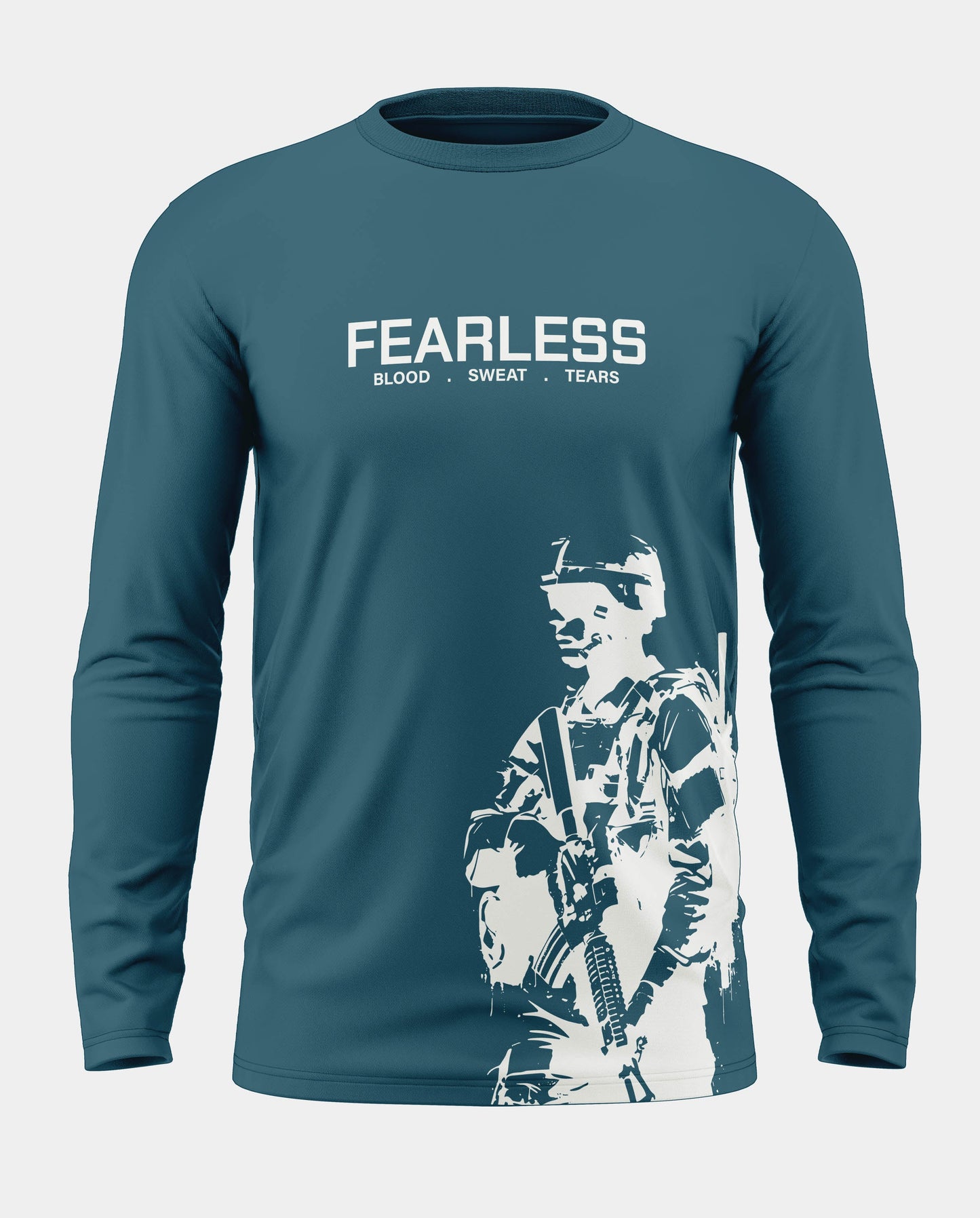 Fearless Cotton Full Sleeve T-shirt
