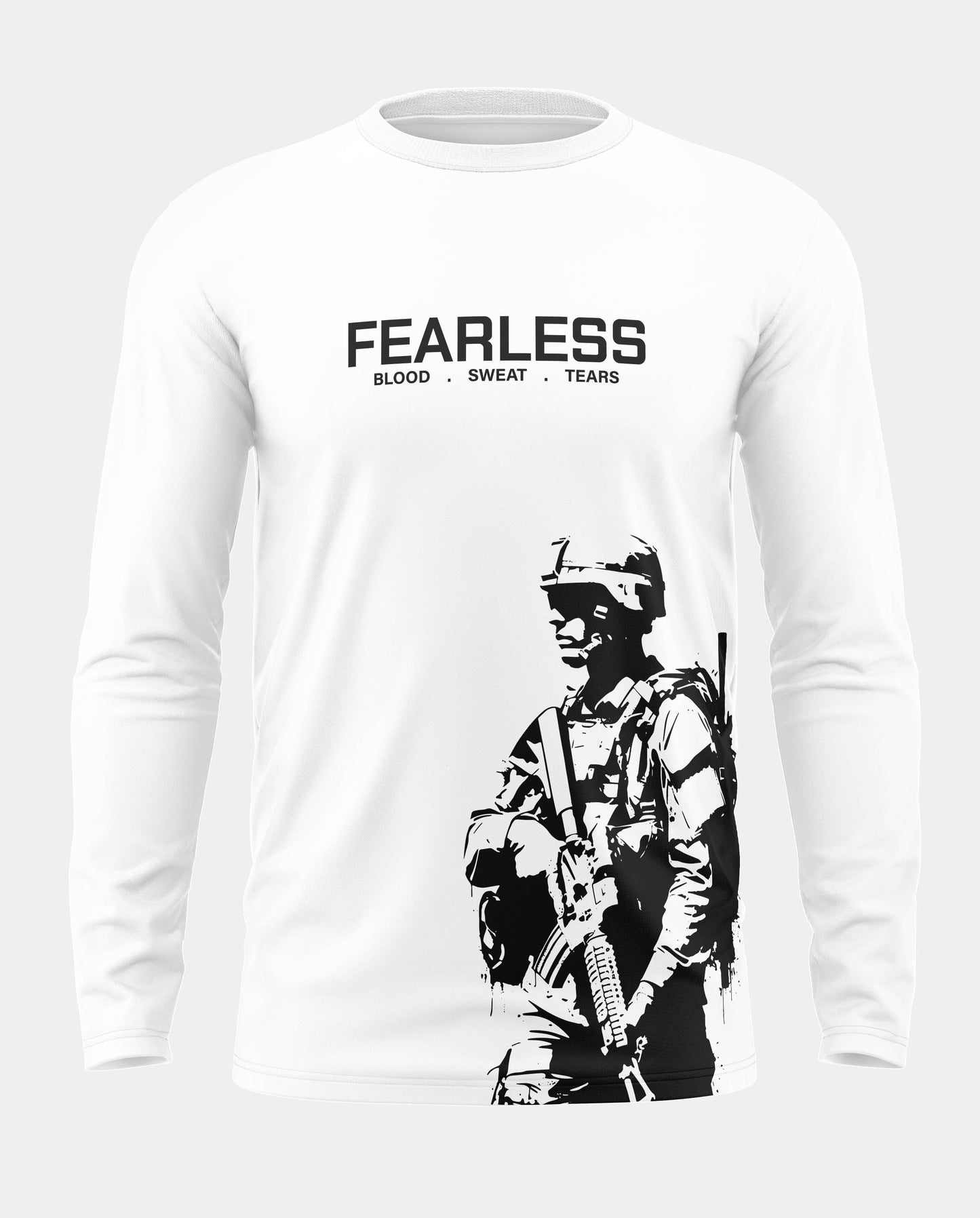 Fearless Cotton Full Sleeve T-shirt