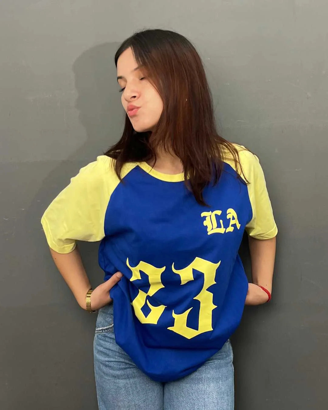 23 LA Raglan Oversized T-Shirt