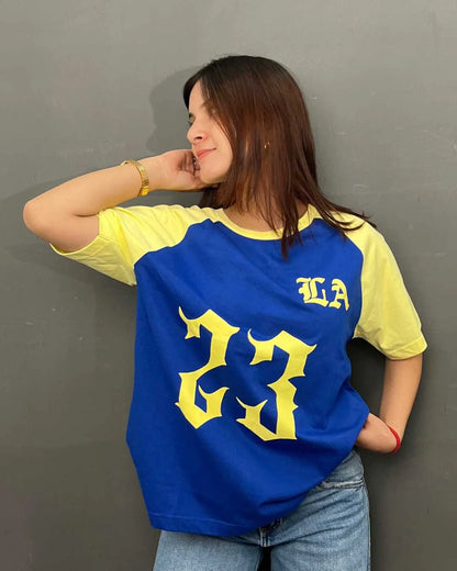23 LA Raglan Oversized T-Shirt