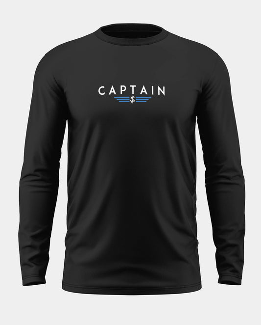 Captain Soft Cotton Full Sleeve T-shirt