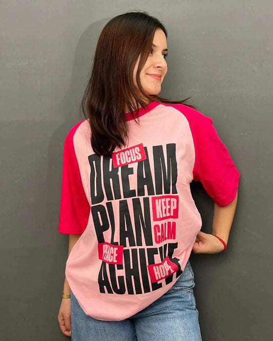 Dream Raglan Oversized T-Shirt