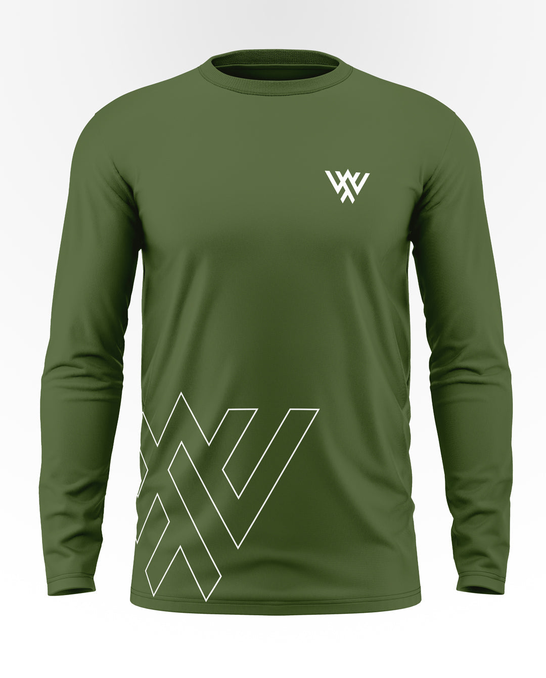 W For Warrior Cotton Full Sleeve T-shirt