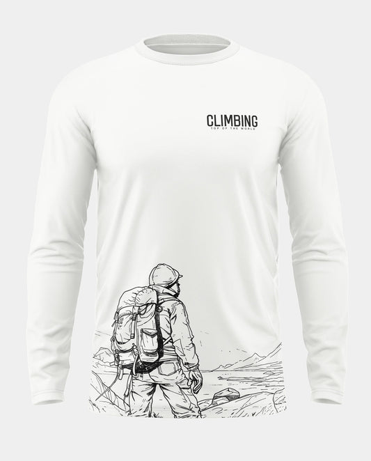 Climbing Cotton Full Sleeve T-shirt