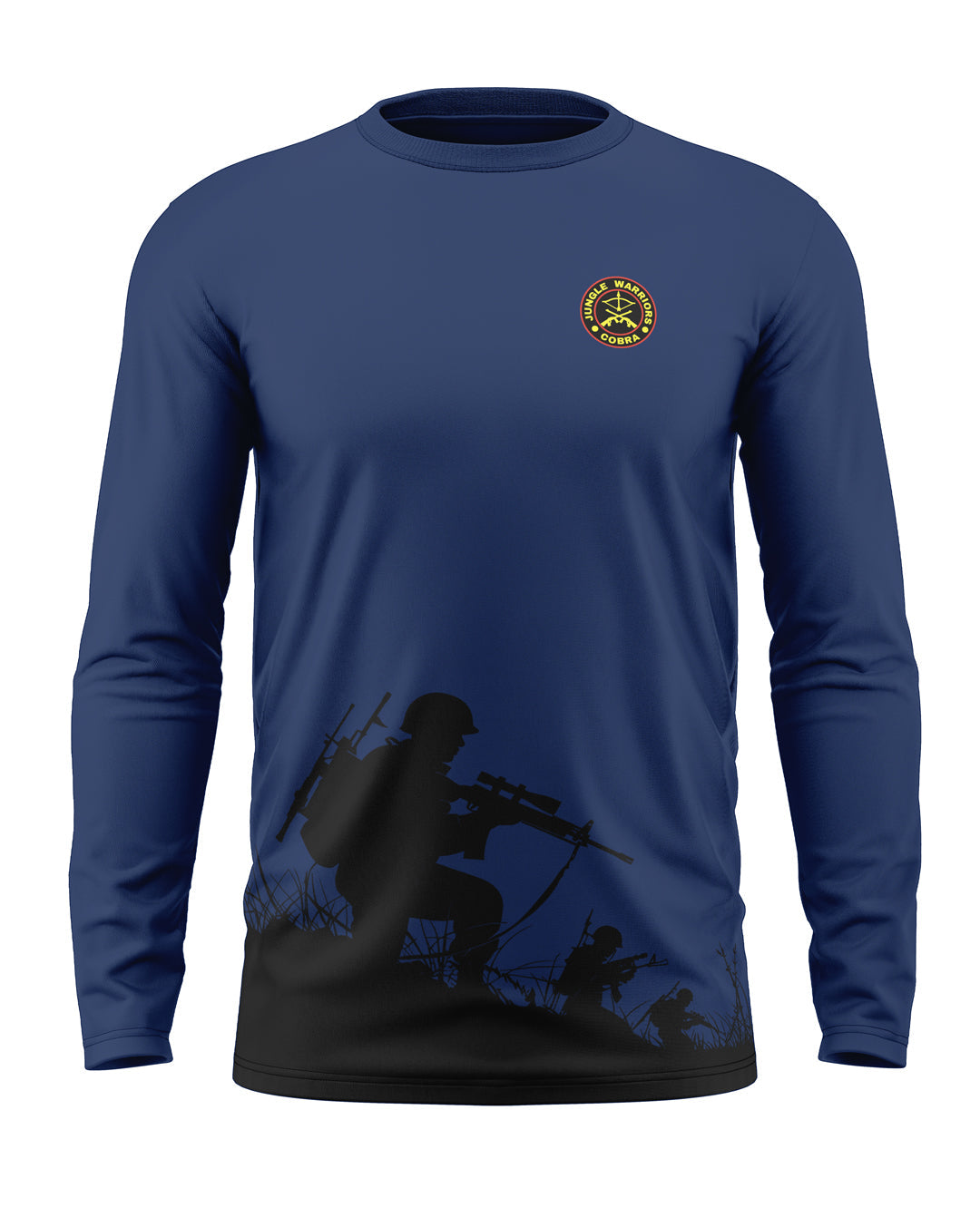 Jungle Warrior Cotton Full Sleeve T-shirt