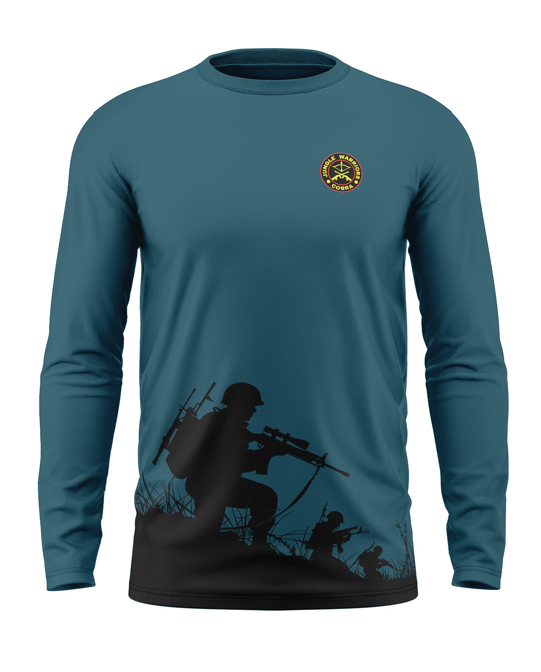 Jungle Warrior Cotton Full Sleeve T-shirt