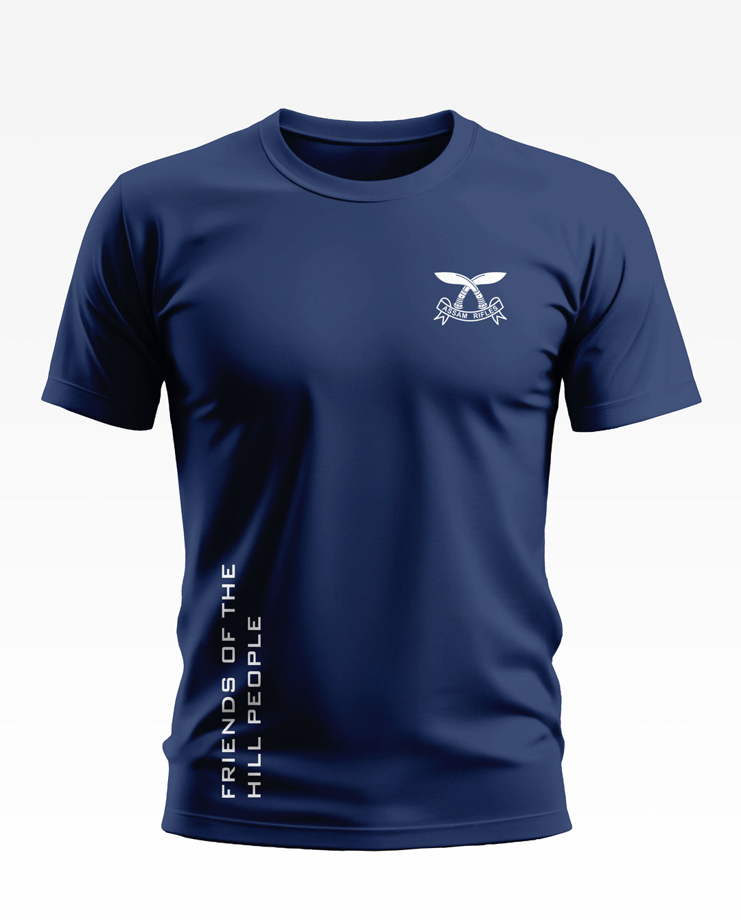 Assam Rifles Friends Of The Hill Soft Cotton T-shirt