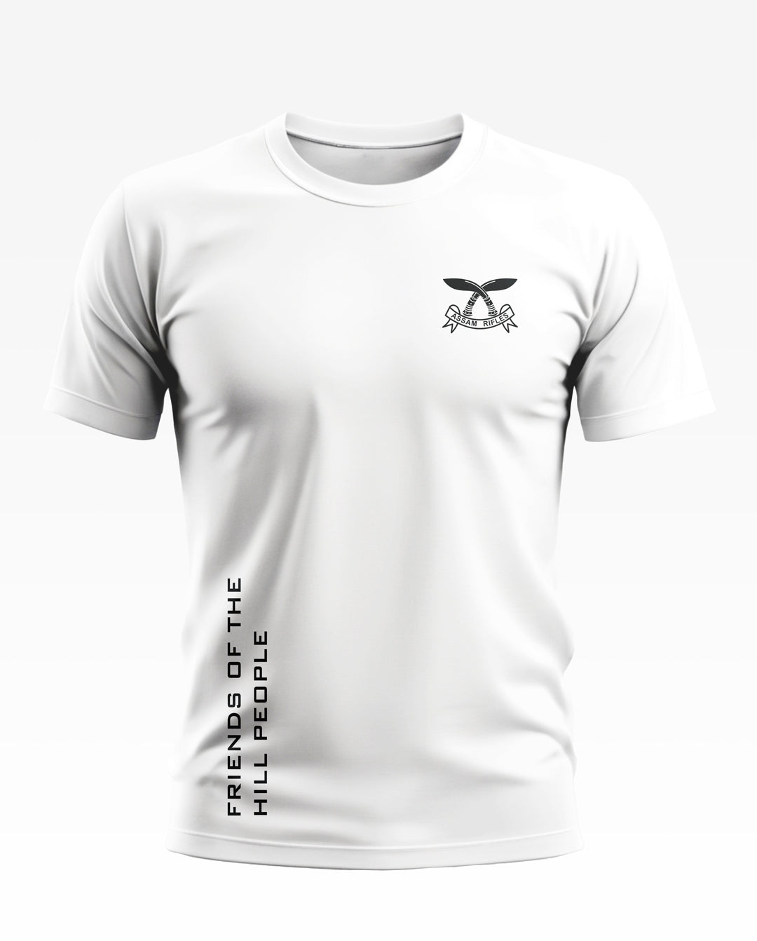 Assam Rifles Friends Of The Hill Soft Cotton T-shirt