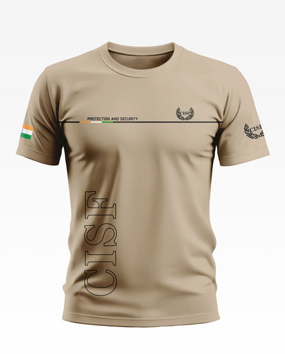 CISF Peace Through Protection Soft Cotton T-shirt