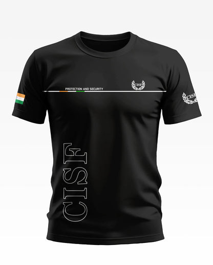 CISF Peace Through Protection Soft Cotton T-shirt