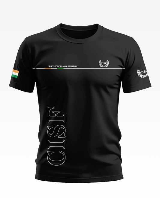 CISF Peace Through Protection Soft Cotton T-shirt