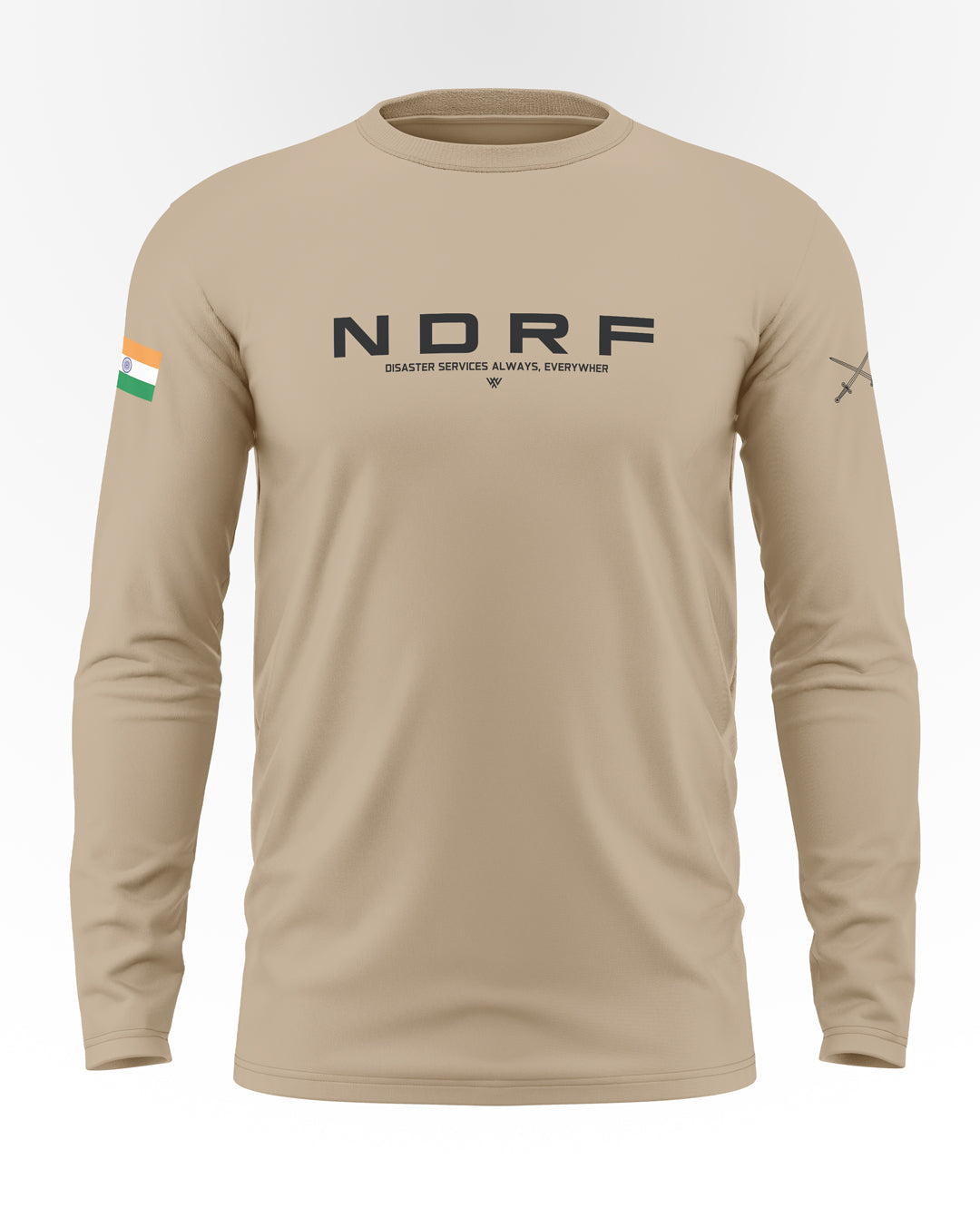 NDRF Cotton Full Sleeve T-shirt