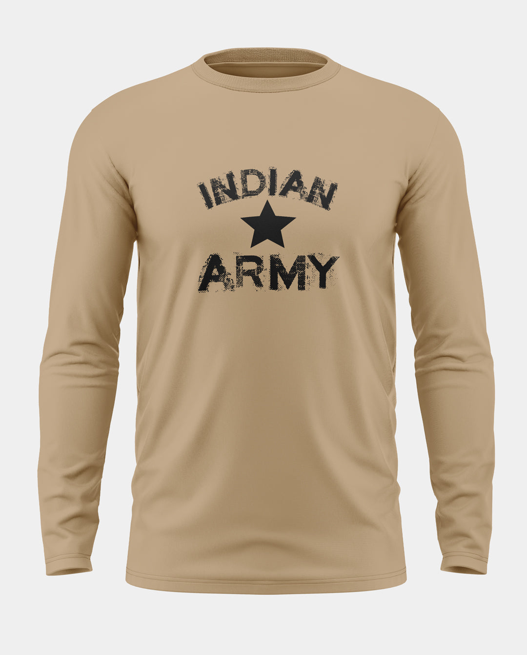 Indian Army Pride Cotton Full Sleeve T-shirt