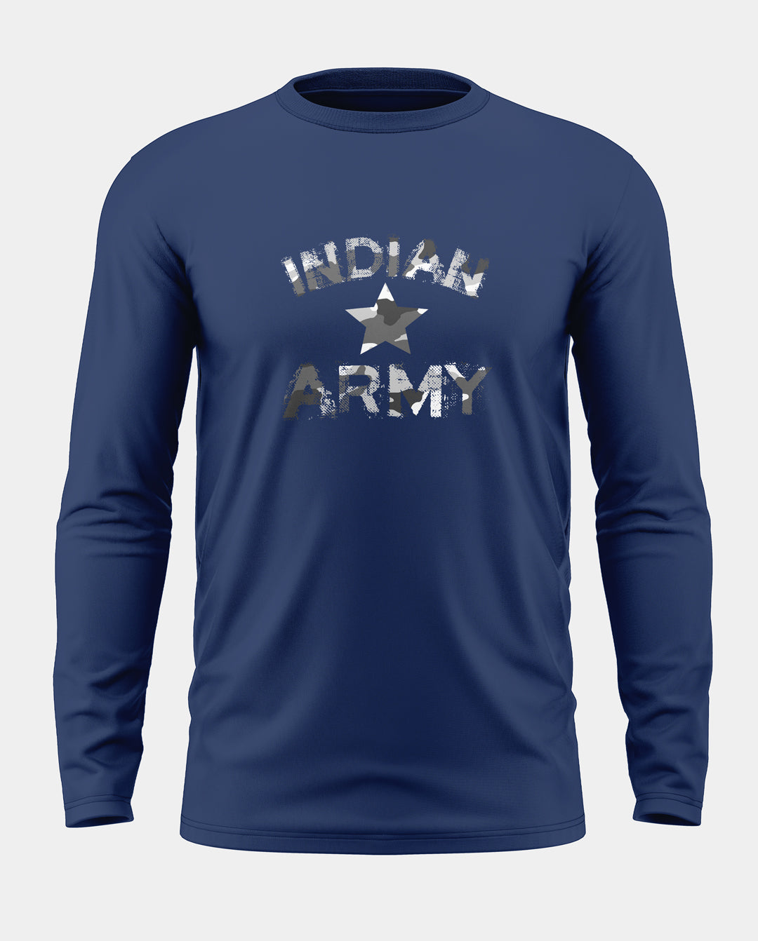 Indian Army Pride Cotton Full Sleeve T-shirt