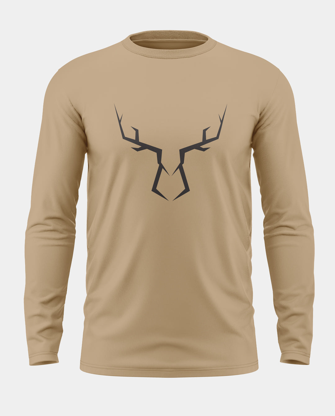 Deer Art Cotton Full Sleeve T-shirt