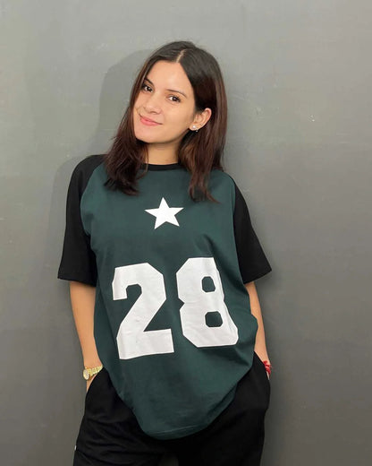 28 Raglan Oversized T-Shirt
