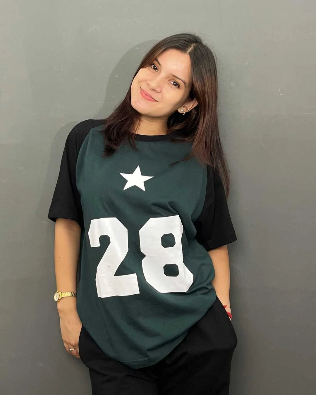 28 Raglan Oversized T-Shirt
