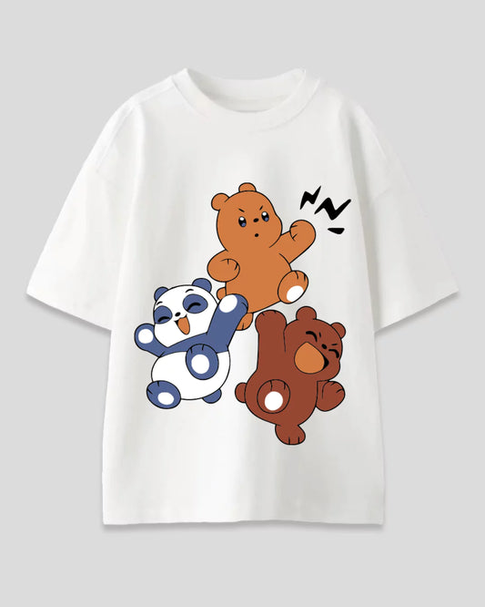Three Bear Oversized T-Shirt