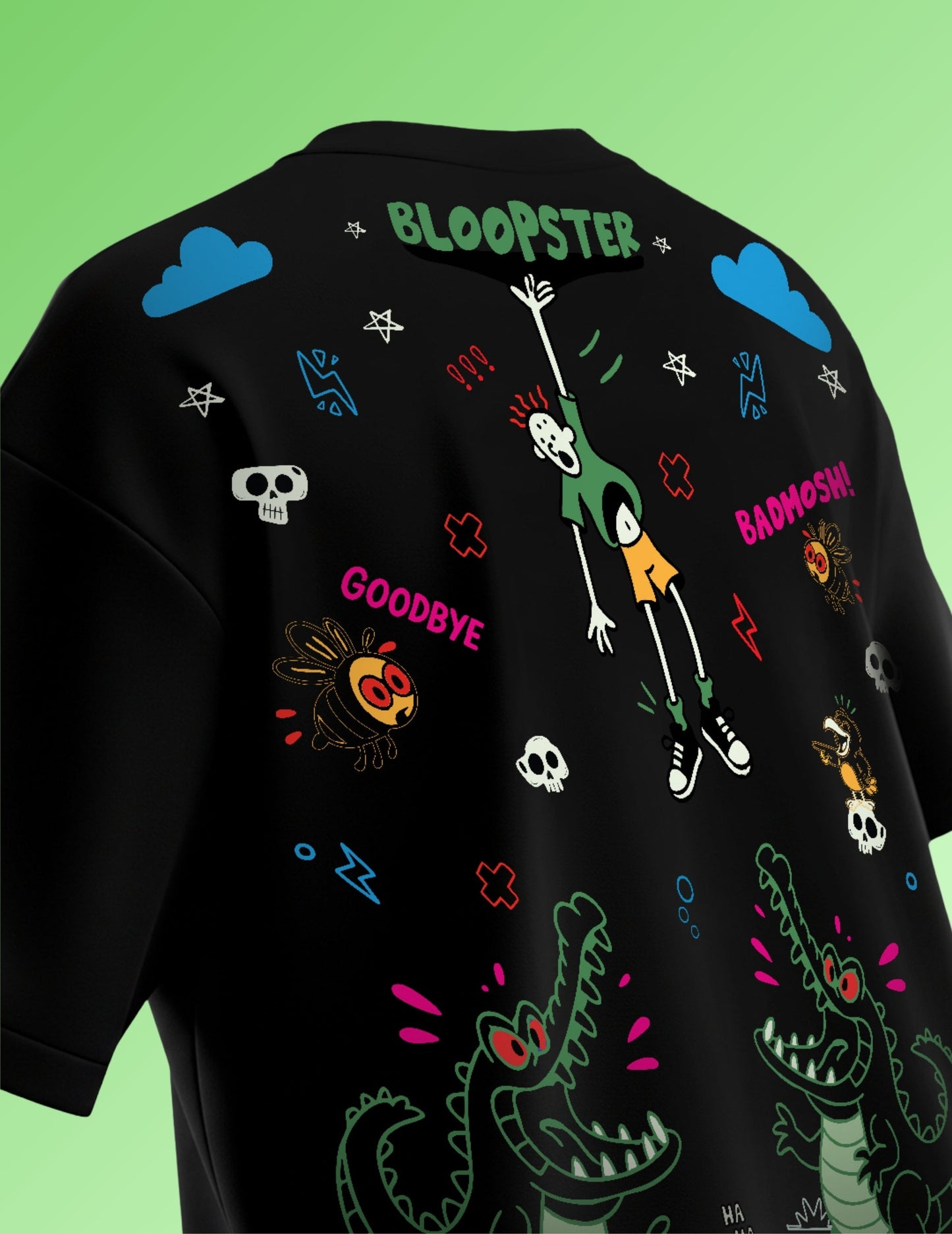Bloopster - Jungle Tales Oversized Tshirt