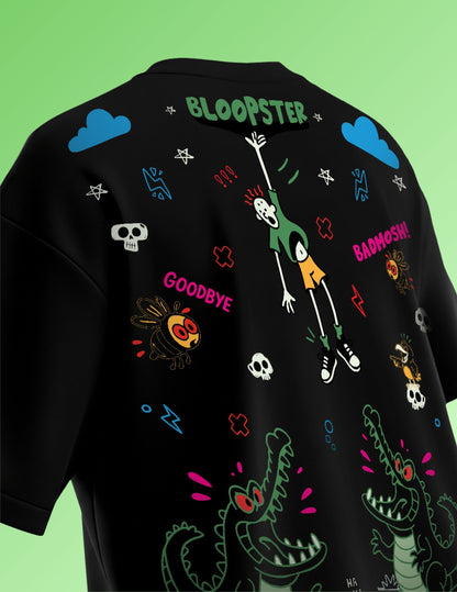 Bloopster - Jungle Tales Oversized Tshirt