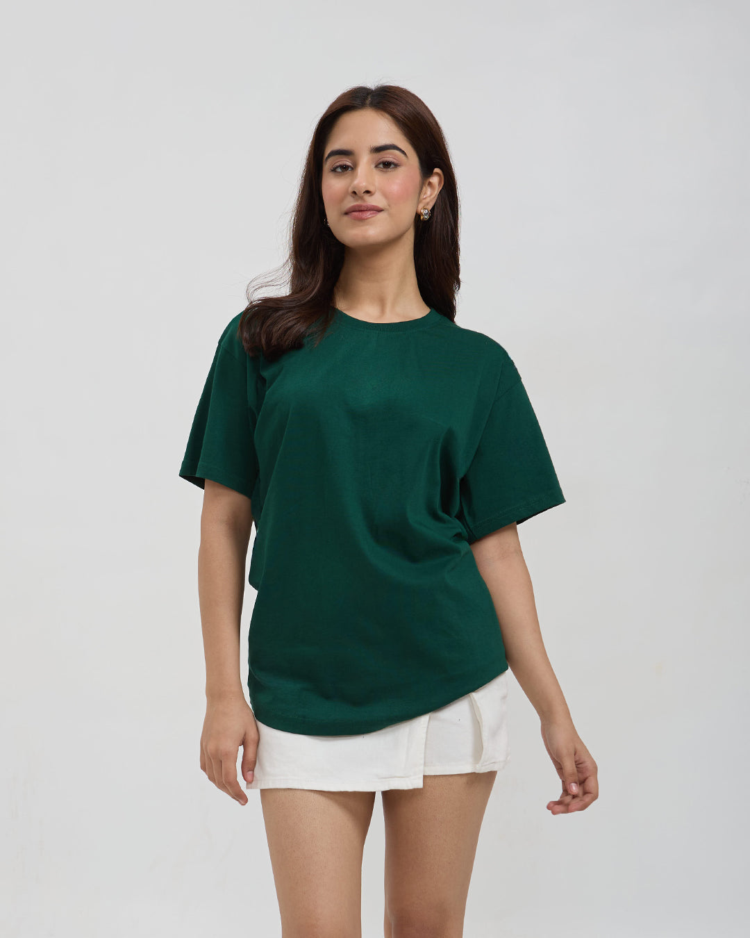Jade Plain Oversized T-Shirt