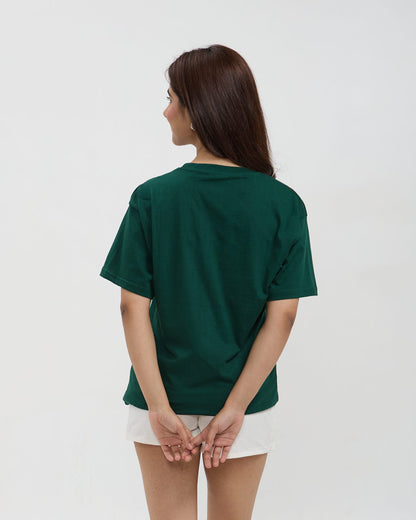 Jade Plain Oversized T-Shirt