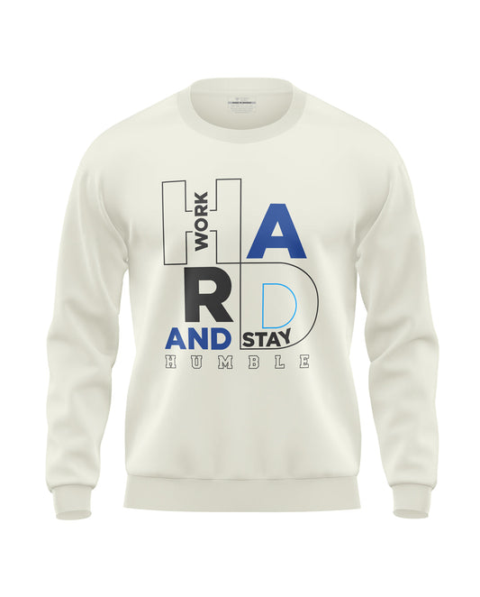 Work Hard Soft Cotton Sweatshirt