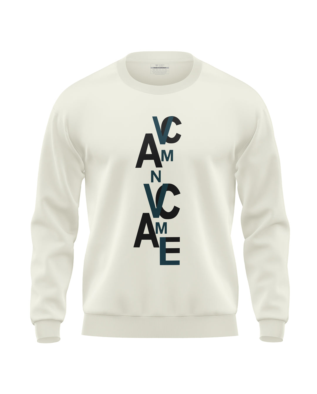 Alphabet Soft Cotton Sweatshirt