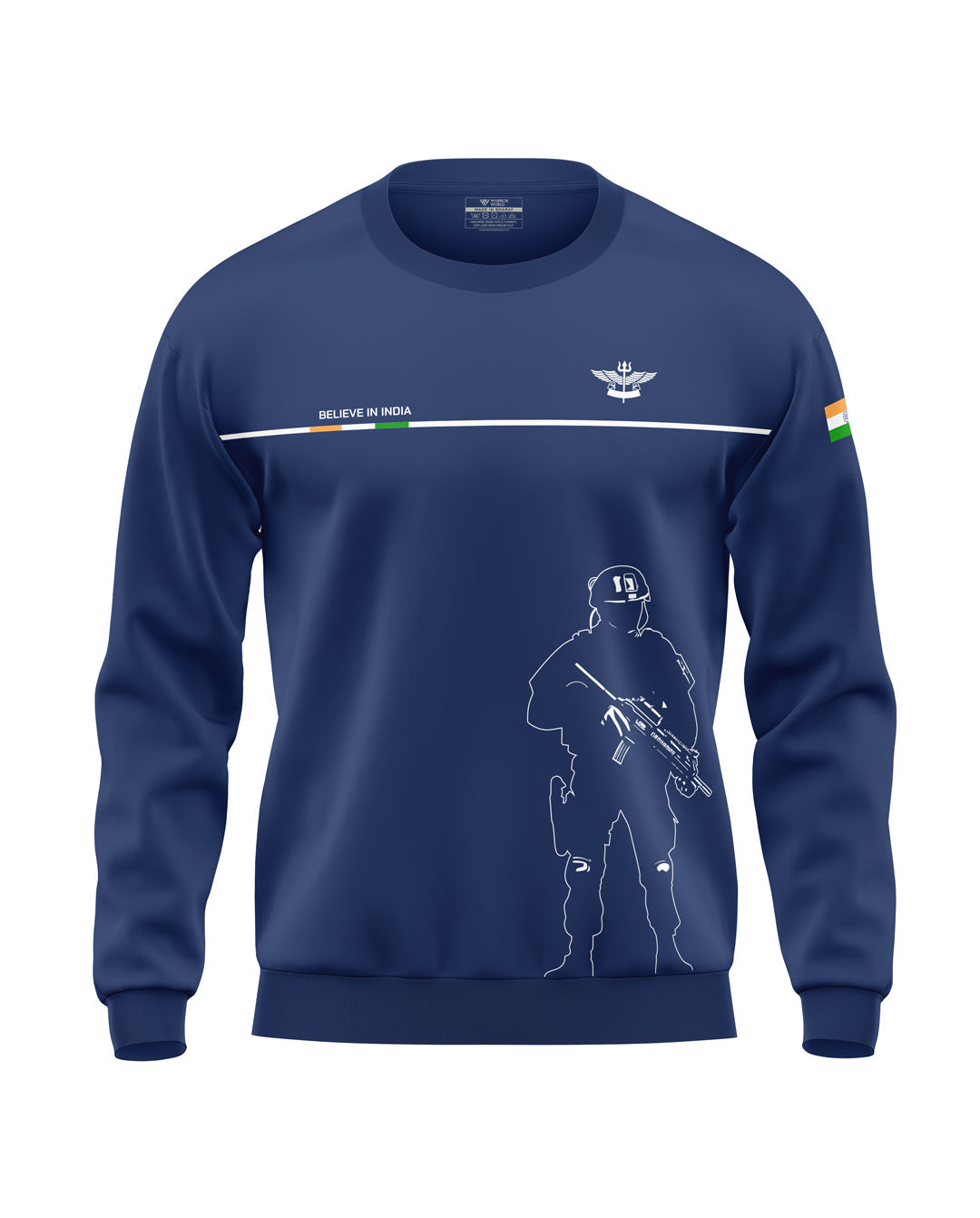 Believe In India Soft Cotton Sweatshirt