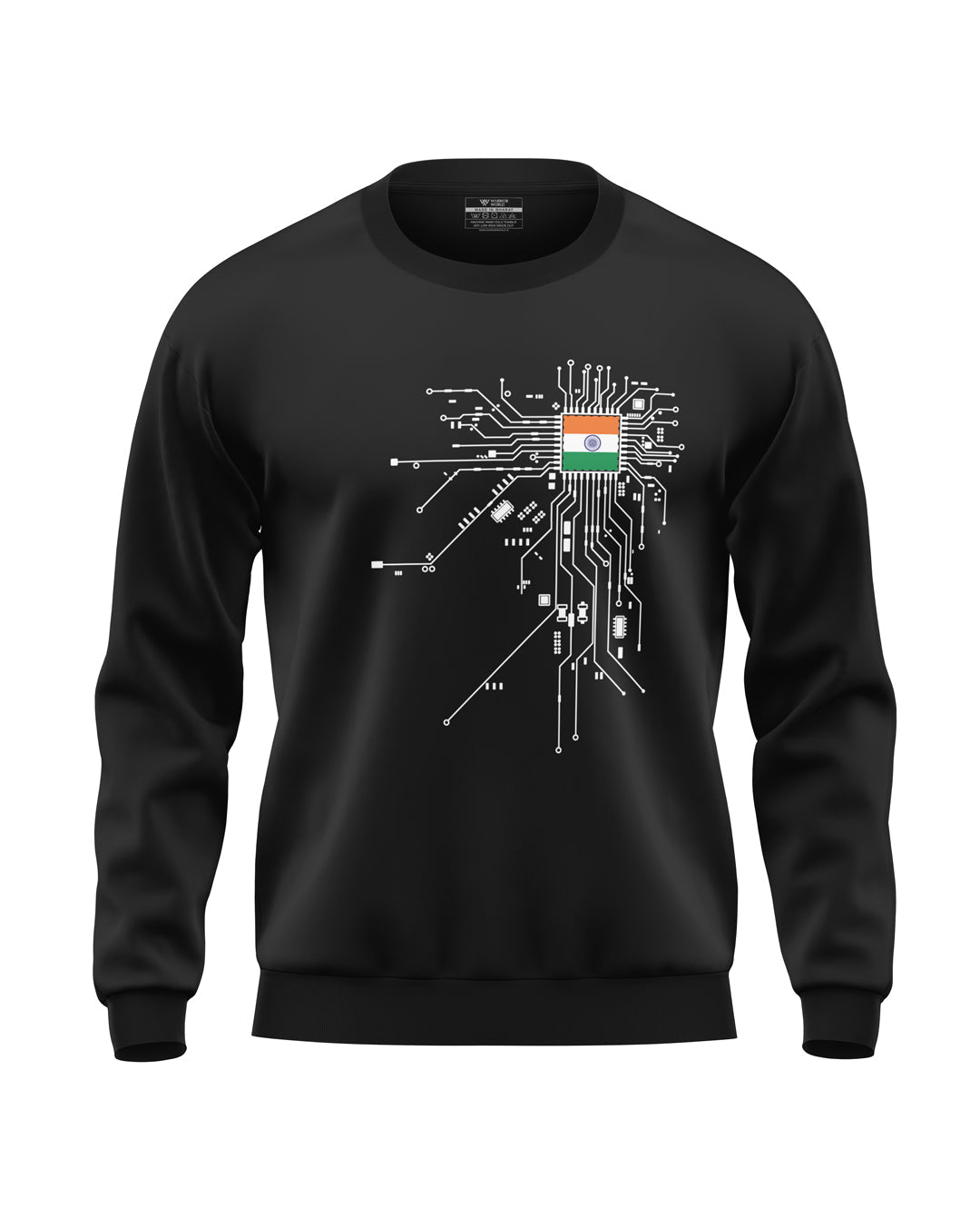 Circuit Diagram Soft Cotton Sweatshirt