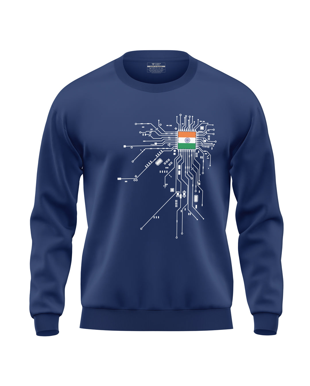Circuit Diagram Soft Cotton Sweatshirt