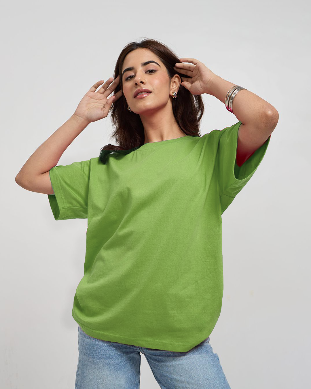 Matcha Plain Oversized T-Shirt