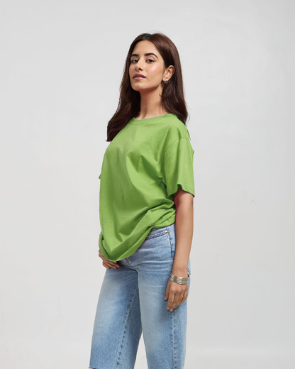 Matcha Plain Oversized T-Shirt