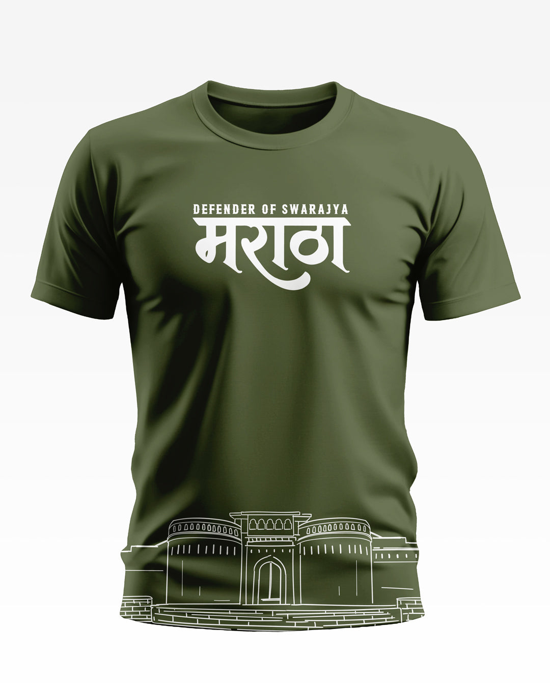 Maratha Defender Of Swarajya Soft Cotton T-shirt
