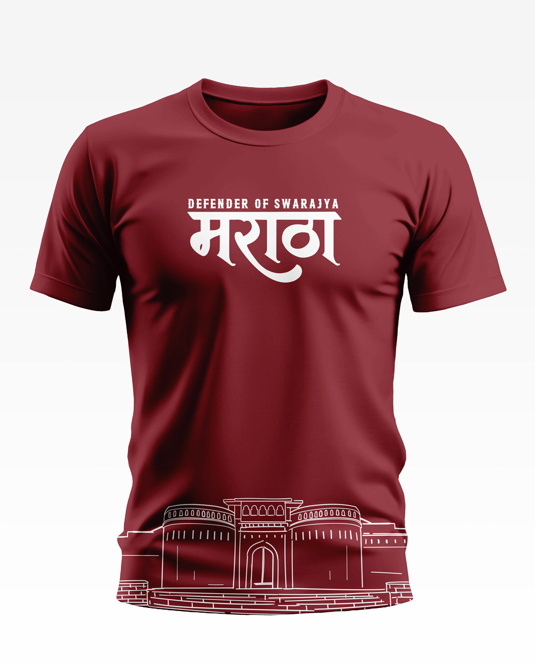 Maratha Defender Of Swarajya Soft Cotton T-shirt