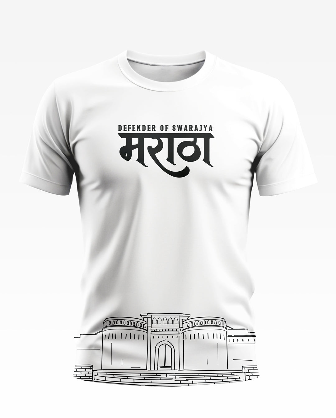 Maratha Defender Of Swarajya Soft Cotton T-shirt
