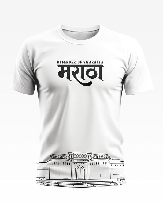 Maratha Defender Of Swarajya Soft Cotton T-shirt