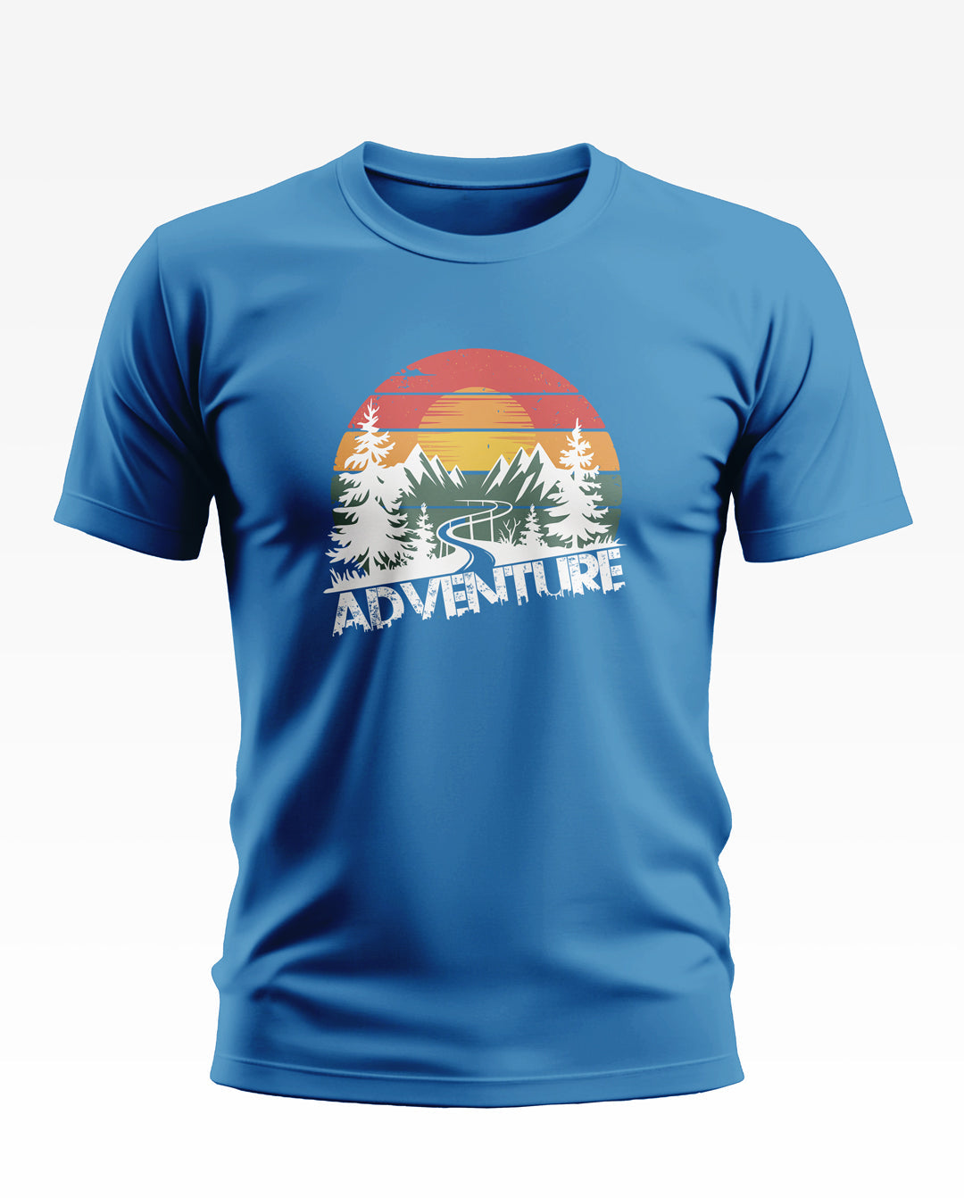 Vintage Retro Adventure Soft Cotton T-shirt