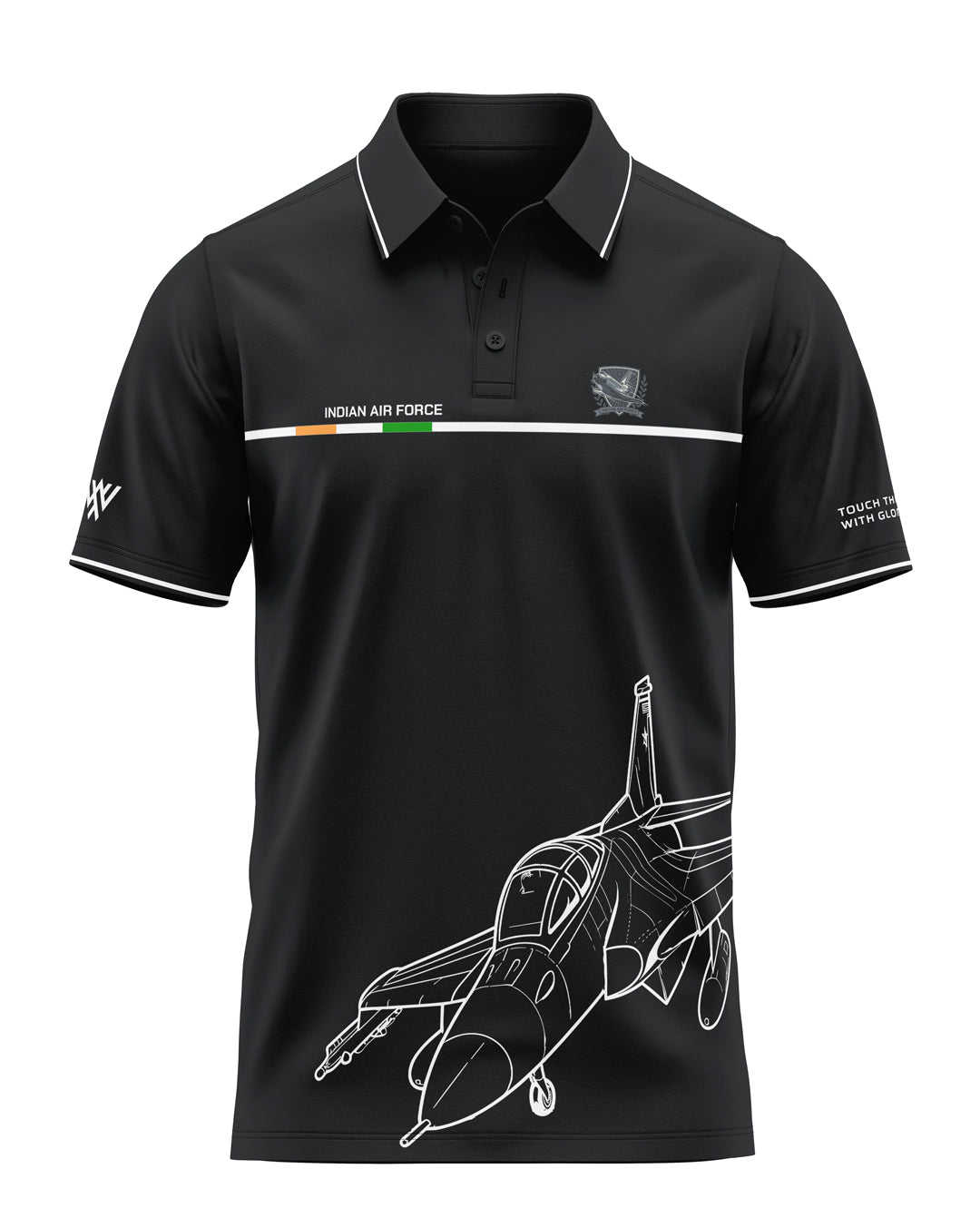 Indian Airforce Prime Polo T-Shirt