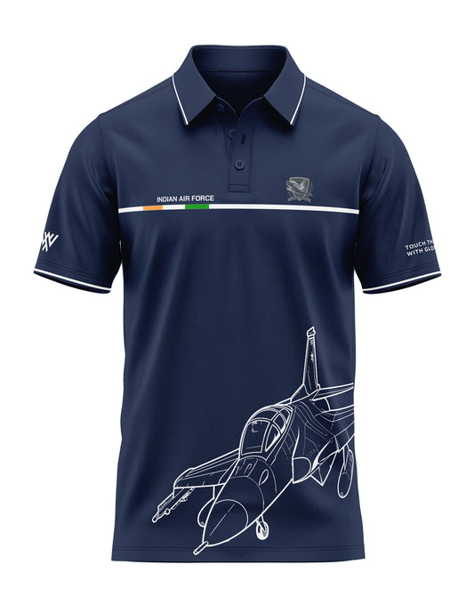 Indian Airforce Prime Polo T-Shirt