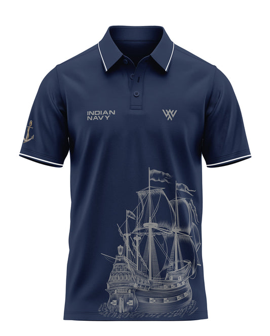 Indian Navy Prime Polo T-Shirt