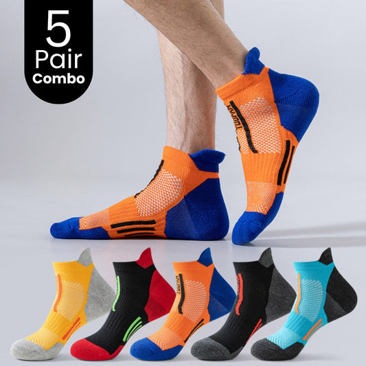 5-Pair Multi Color Socks Combo –  Sport Edition