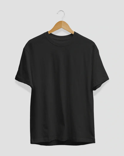 Black Plain T-Shirt