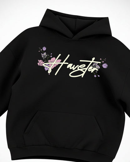 Blooming Against the Odds Oversized Hoodie